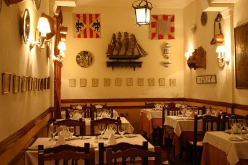 Interior, Restaurante La Barraca, Madrid, Spain