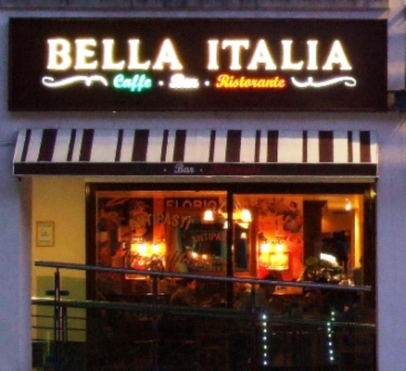 Bella Italia Bay Restaurant Cardiff Vale Of Glamorgan