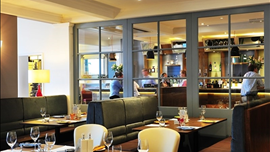 The Brasserie Bleue Restaurant at The White Lion